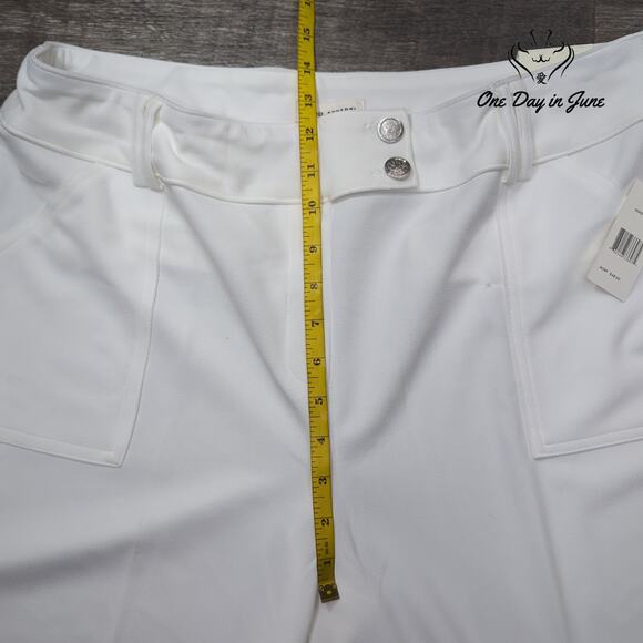 SOHO Apparel Wide Leg Crop Pants Size XL - Picture 4 of 6